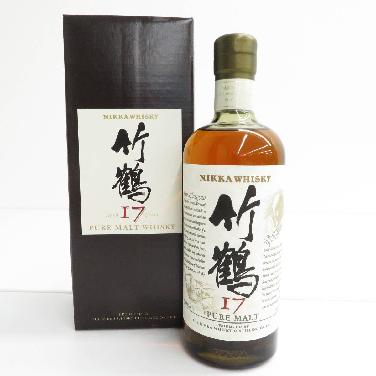 飲料 ◇注目! ニッカ 竹鶴 17年 ピュアモルト 180ml 43% ジャパニーズ