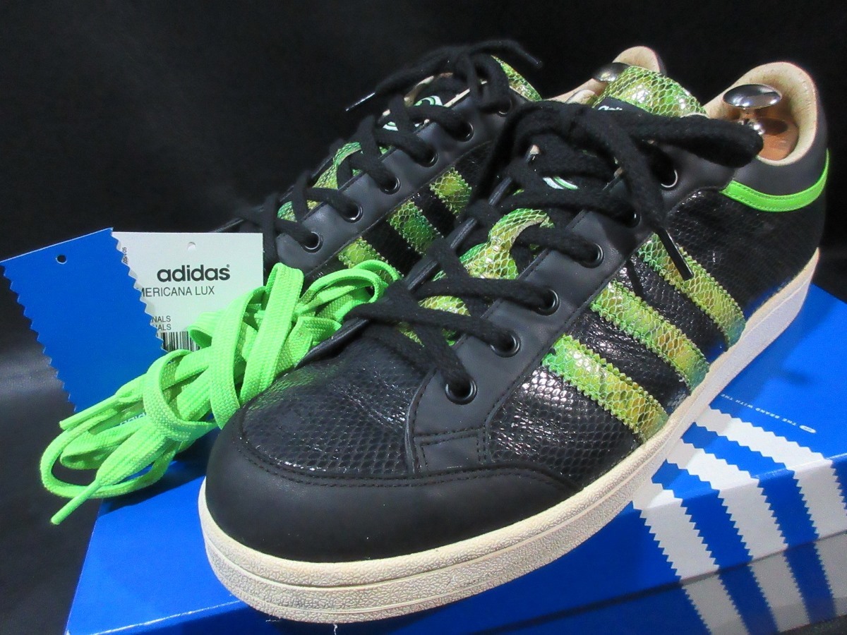 限定モデル アディダス アメリカーナ ミッド ラグジュアリー スネークスキン型押し adidas Americana LUX スニーカー