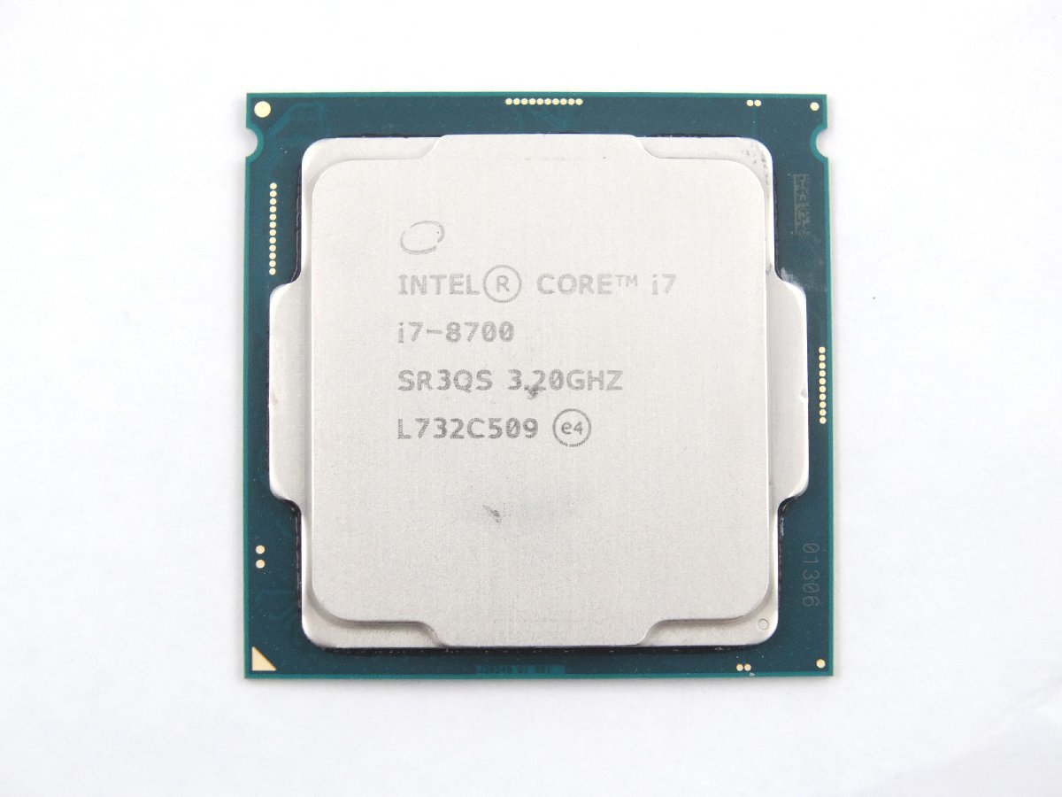 z15669】外装良品 Intel インテル SR3QS Core i7-8700 3.20GHz 格安