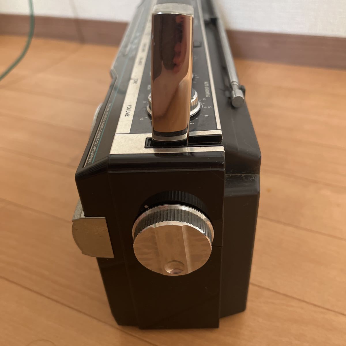 SANYO MR-U4SF ブラック FM/AMステレオカセットレコーダー 三洋電機