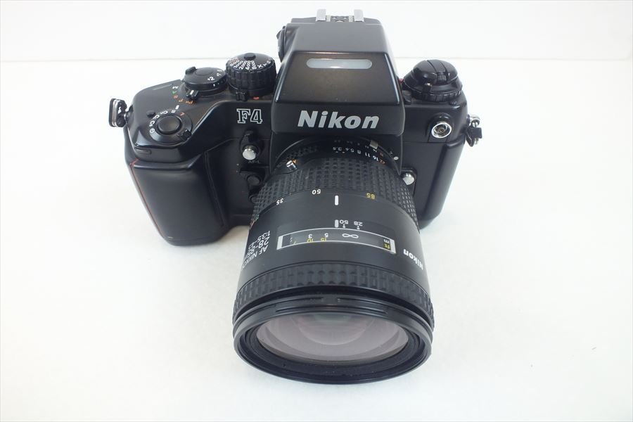 ☆Nikon ニコン F4 フィルム一眼レフカメラ 28-85mm シャッター切れOK