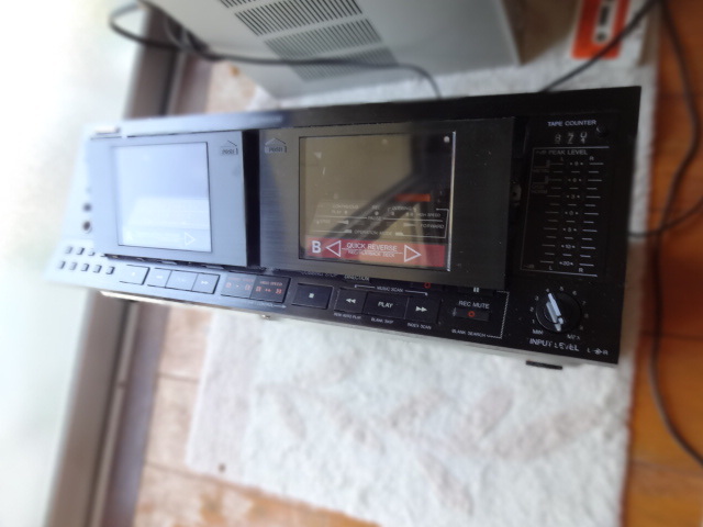 K3317【ビクター】Wカセットデッキ TD-W313 MK2 Victor ビクター W