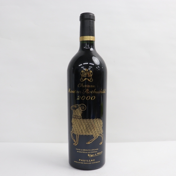 安い，HOT Chateau Mouton Rothschild シャトー ムートン ロートシルト 2000 12.5％ 750ml W22F260009(ポイヤック)｜売買されたオークション情報、yahooの商品情報をアーカイブ公開 - オークファン 赤