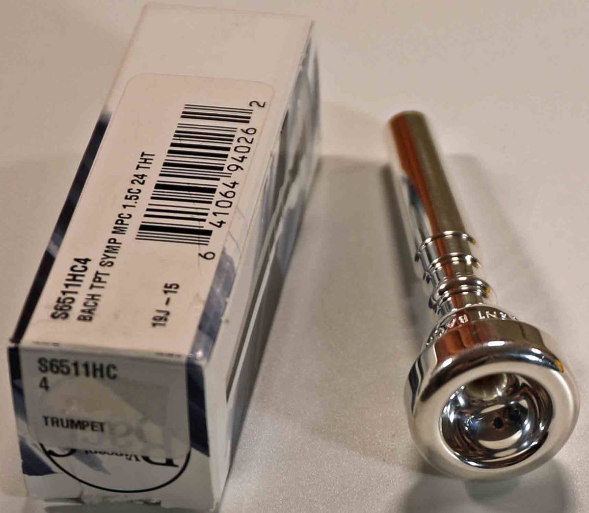 Bach Symphonic マウスピース　1.5Cー24ー24　試奏程度