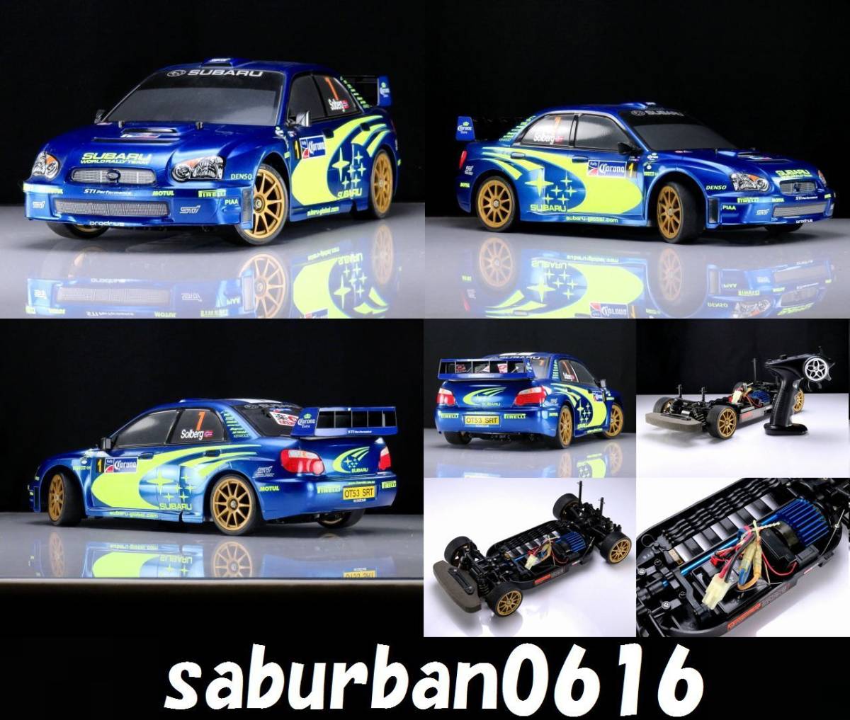 RC0101 TT01 インプレッサ WRC 2004 メキシコ タミヤ 1/10 セット 2.4G