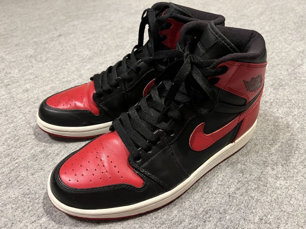 09年製 AIR JORDAN1 BRED DMP 26.0cm NIKEエアジョーダン1 retro og 