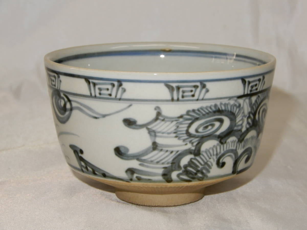 茶碗 黄泉作 粉引茶碗 楚白 木箱 共箱 茶道具 抹茶碗 在銘 茶碗 黄泉作