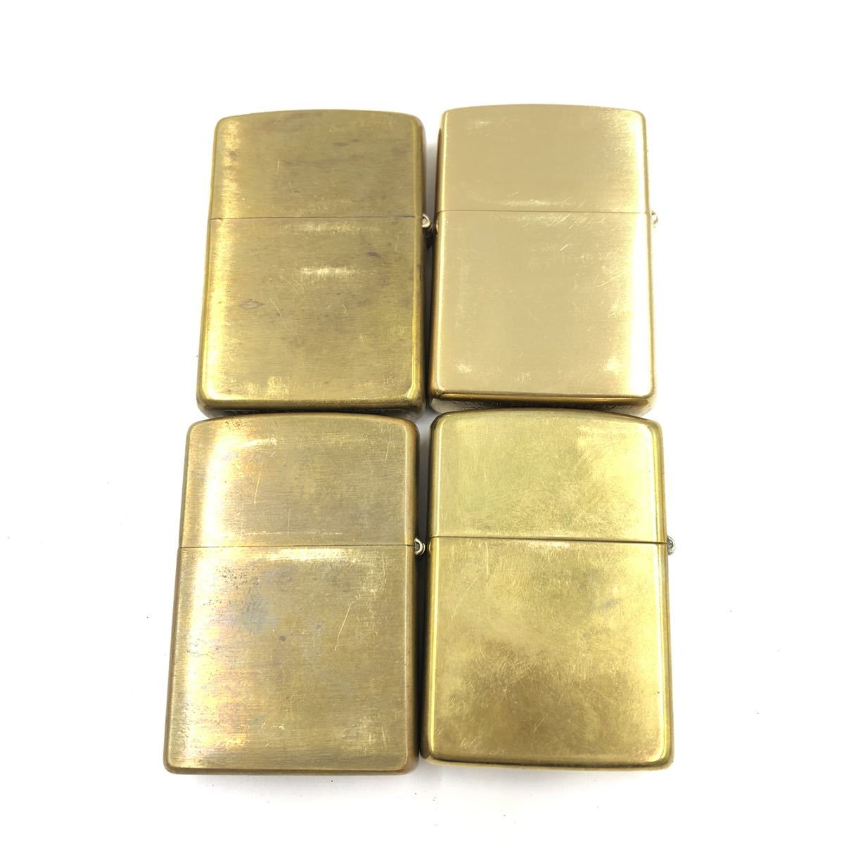 ZIPPO ライター SOLID ジッポー BRASS Solid Brass ⁄ 定番 レギュラー 