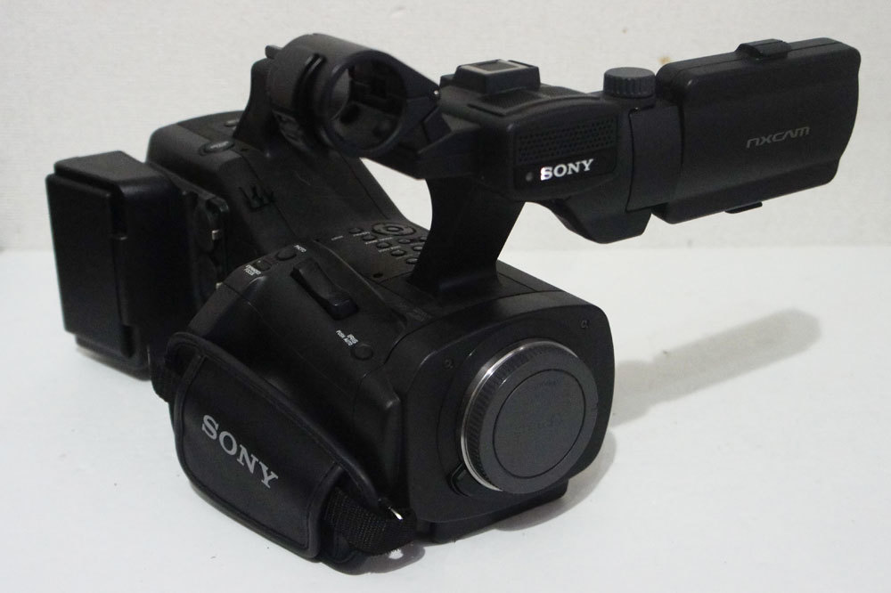 1円～Sony【 NEX-EA50JH 】業務用シネマカメラ APS-C 通電20時間 
