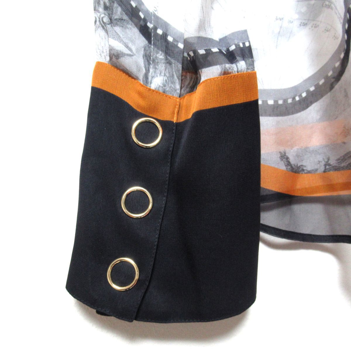 ほぼ未使用 2020-2021AW BURBERRY バーバリー AMELIA 長袖 シルク 