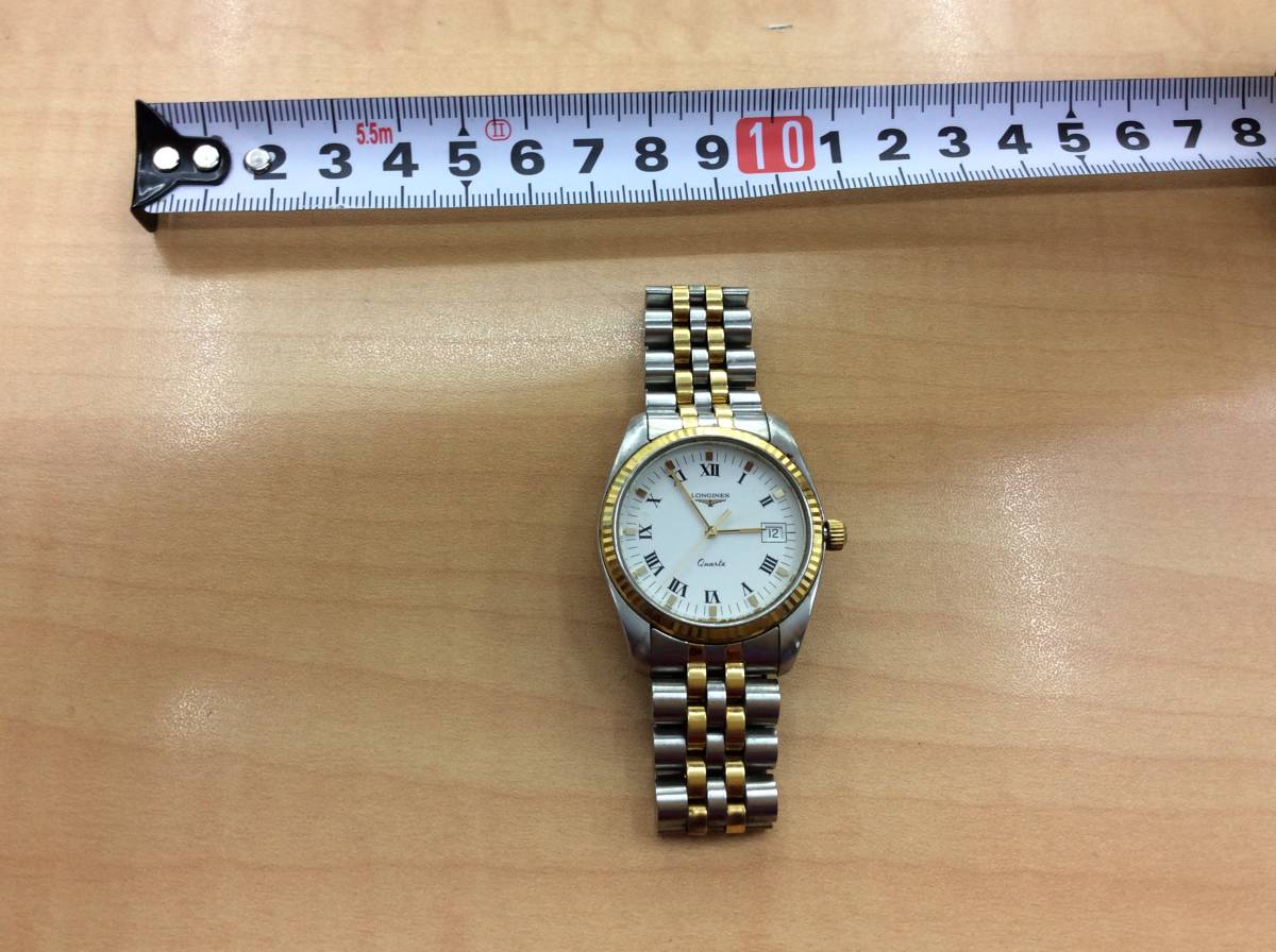 ジャンク　ロンジン L5.631.3 6180 ジャンク品 LONGINES ロンジン L7.631.3 クォーツ デイト