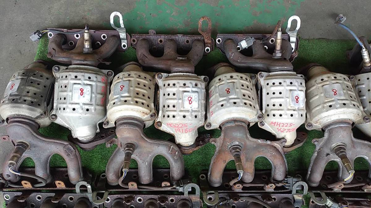 スズキ　触媒　コンバーター　85GーC K6A スズキ 触媒 ワゴンR コンバーター Yahoo!オークション 85G-C03 28