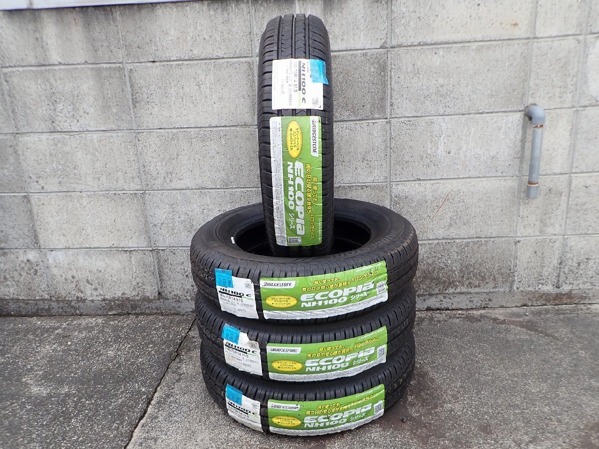 【赤字超特価，セール】 HI9848 165/70R14 4本 ブリヂストン エコピア NH100C 年式落ちアウトレットタイヤ(中古品)｜売買されたオークション情報、yahooの商品情報をアーカイブ公開 - オークファン 14インチ