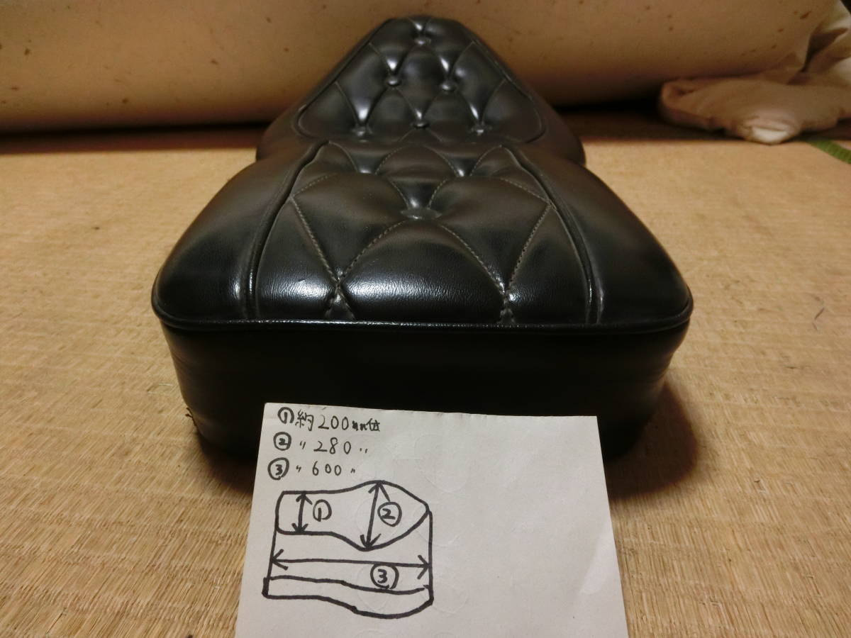 ビンテージ チョッパー シート ショベル スポーツスター アイアン