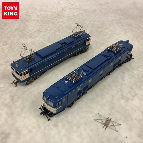 ジャンク品　KATO HOゲージ 電気機関車 販売 ランキング 1円～ ジャンク KATO 等 HOゲージ 電気機関車 客車