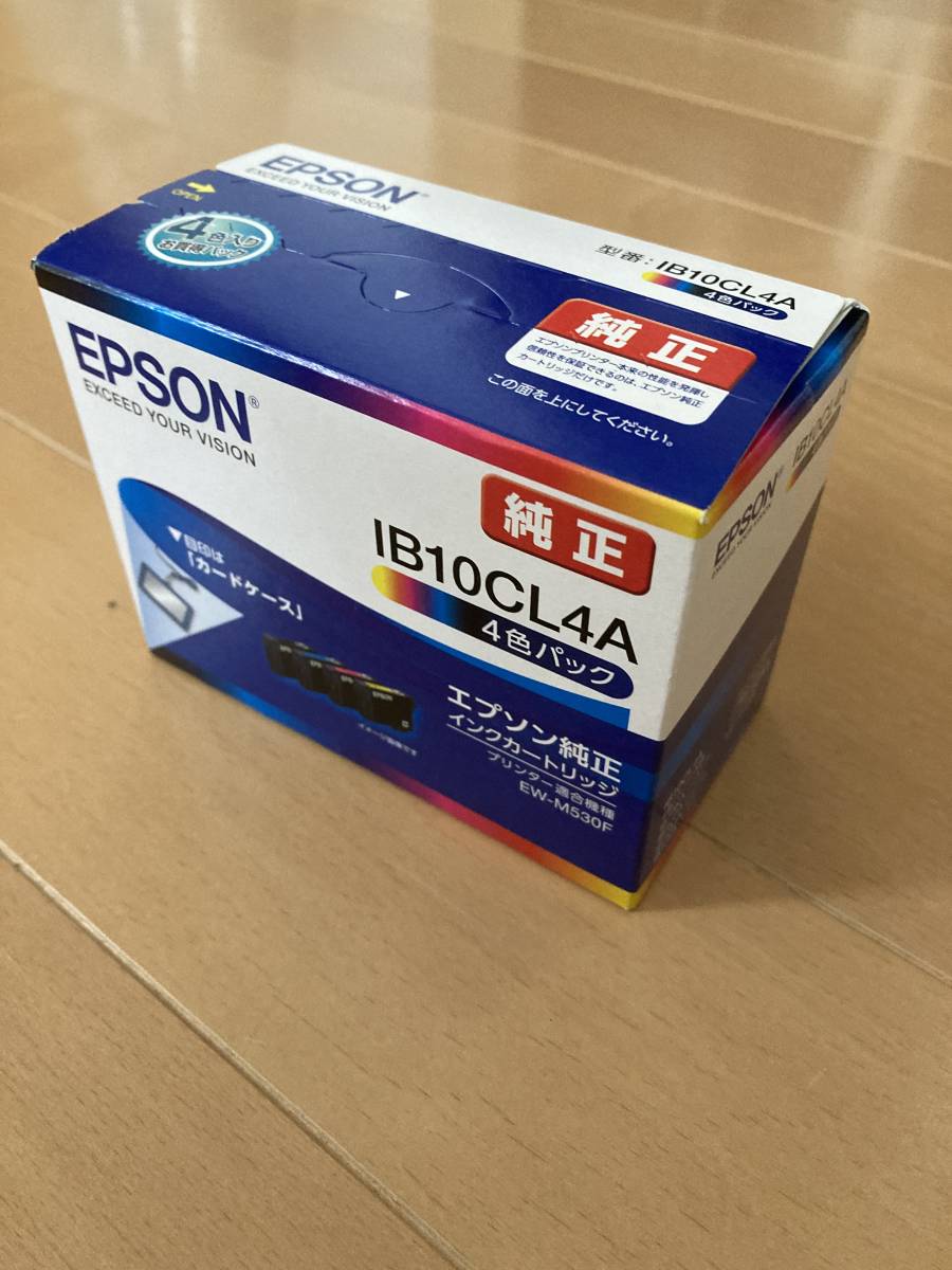 EPSON純正 インクカートリッジ IB10CL4A 4色パック IB10CL4A EPSON