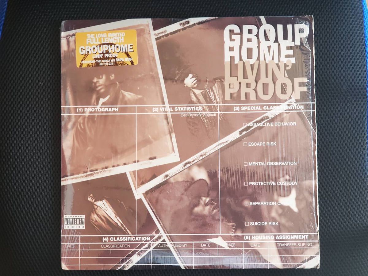 Proof Livin' GROUP HOME ⁄ LP USオリジナル盤 - 公式通販 Group Home