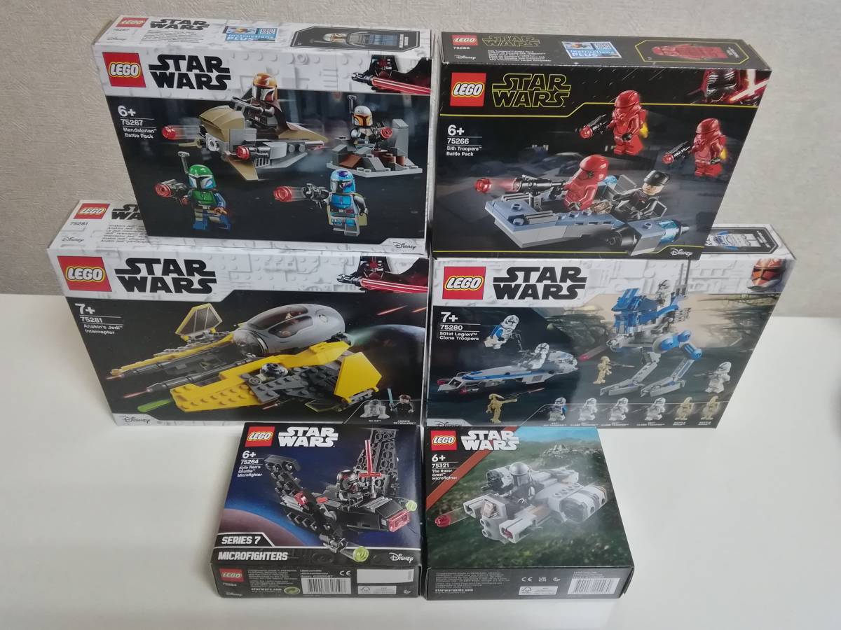 レゴ スターウォーズ 75281 75267 75266 75280 75264 75321セット レゴ