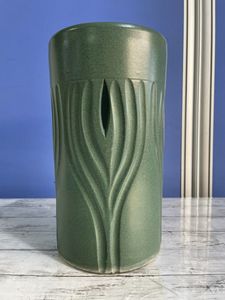 信楽焼傘立て 緑釉耳付き 高さ45cm 傘立て 陶器のYahoo!オークション