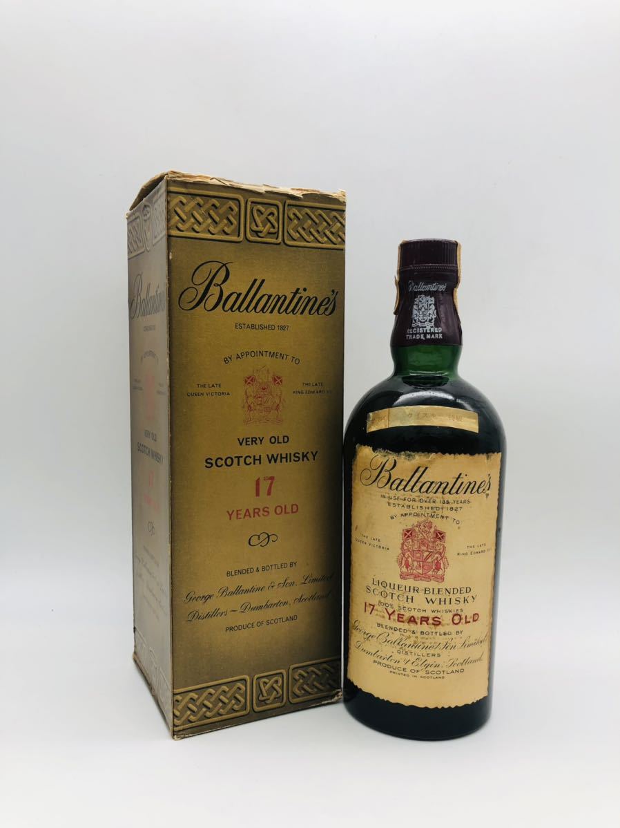 未開栓】Ballantine's バランタイン 17年 特級 赤紋章 スコッチ