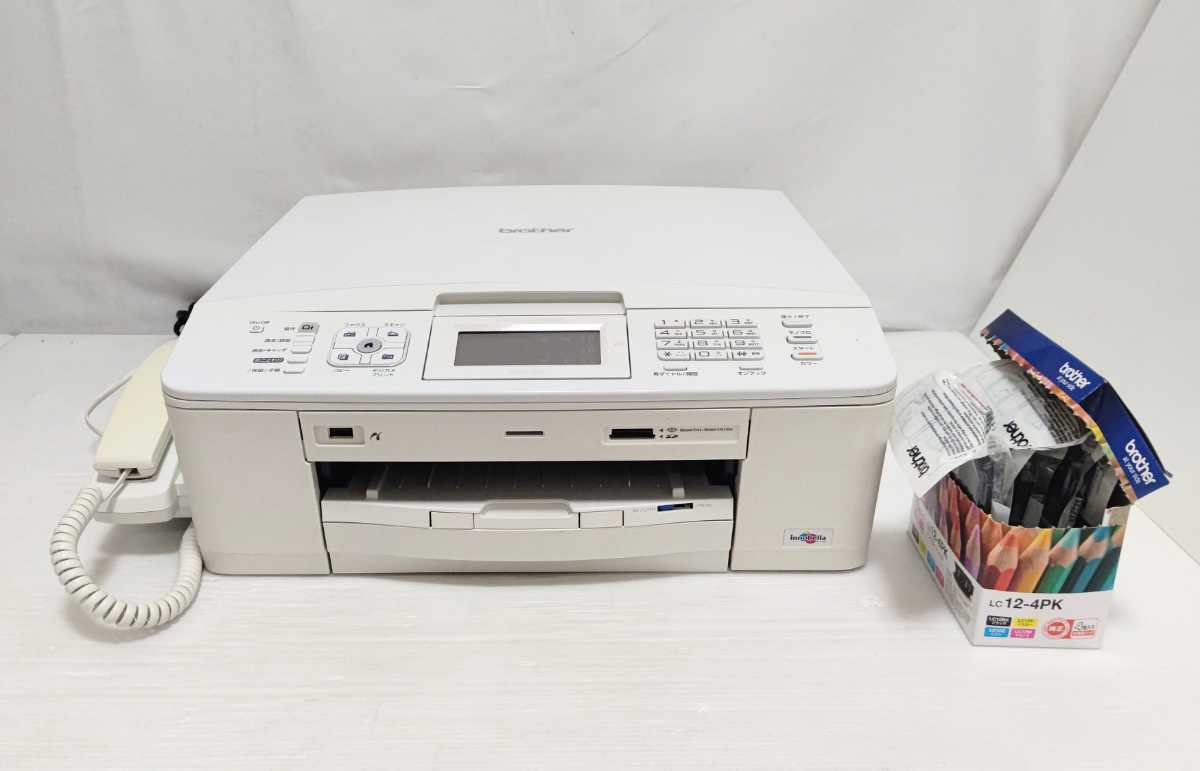 動作良好】brother A3ノビカラープリンター MFC-J6570CDW 印刷枚数極少 