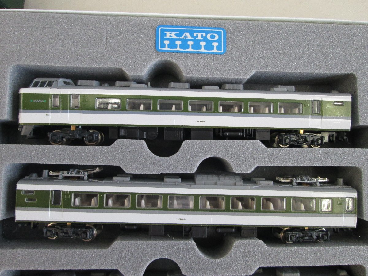 ☆中古品☆Nゲージ KATO 10-179 10-248 189系 グレードアップあさま