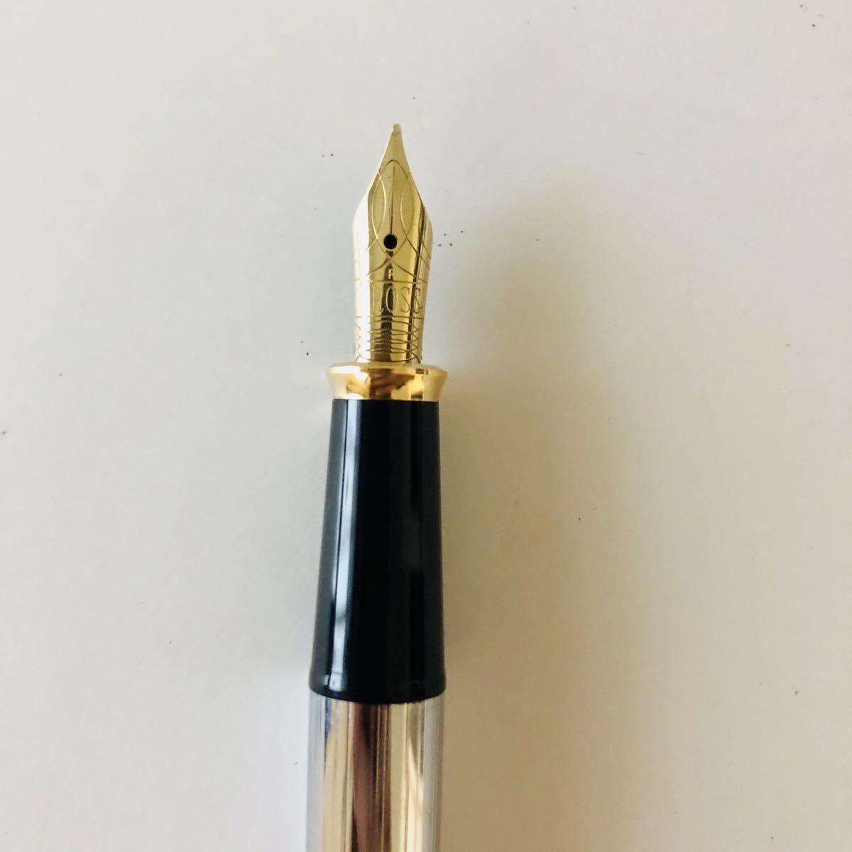 万年筆 タウンゼント クロス CROSS F クローム : ペン先F 0 細字 14K