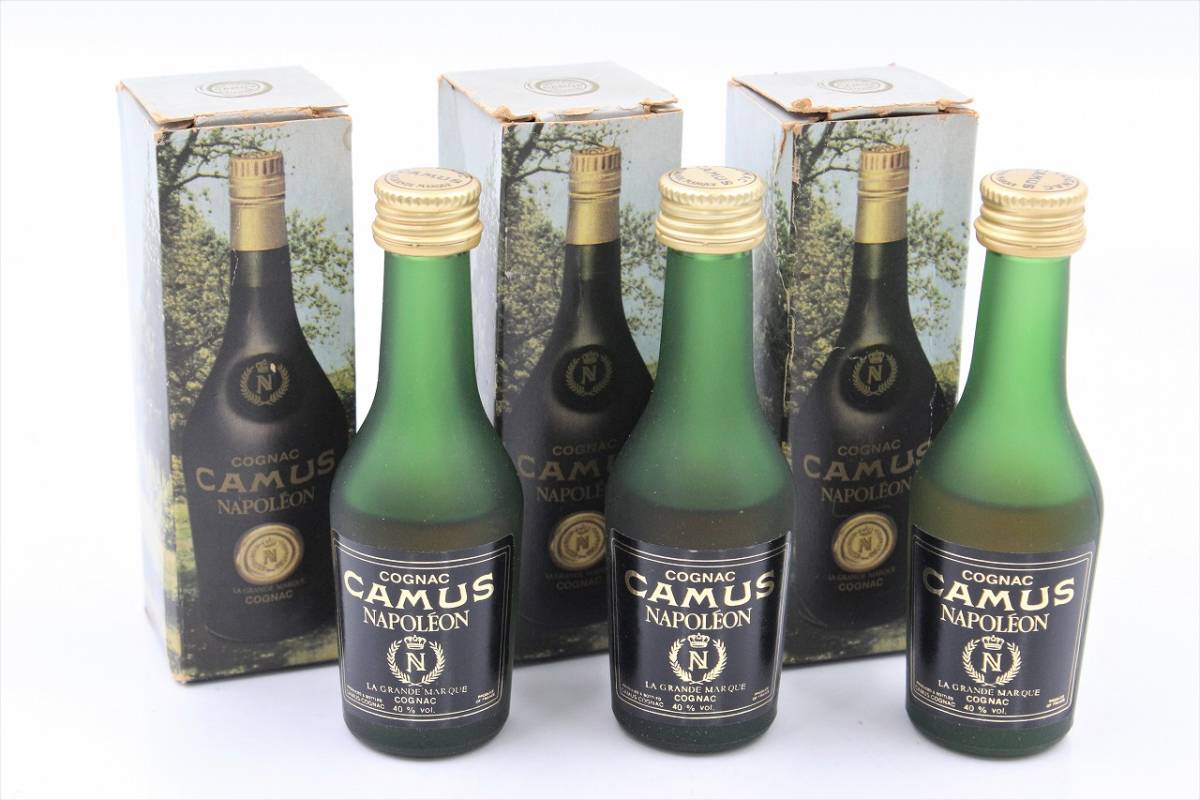 行董】未開栓/古酒 CAMUS 9本まとめ MINUIT de CAMUS COGNAC NAPOLEON 