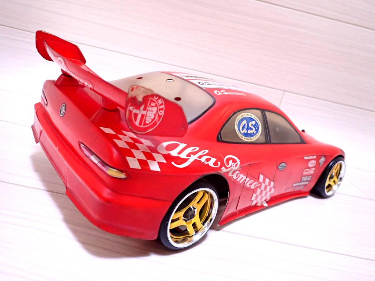 京商 GP10 ピュア10 GP スパイダー 系 シャーシ アルファロメオボディ