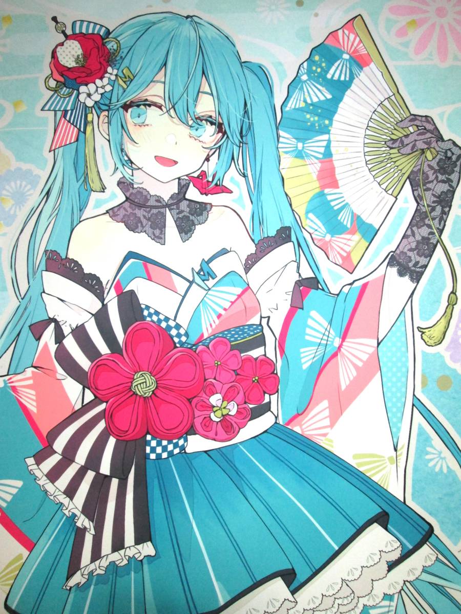 イベント限定 初音ミク 等身大 タペストリー COCOLLABO×ミク