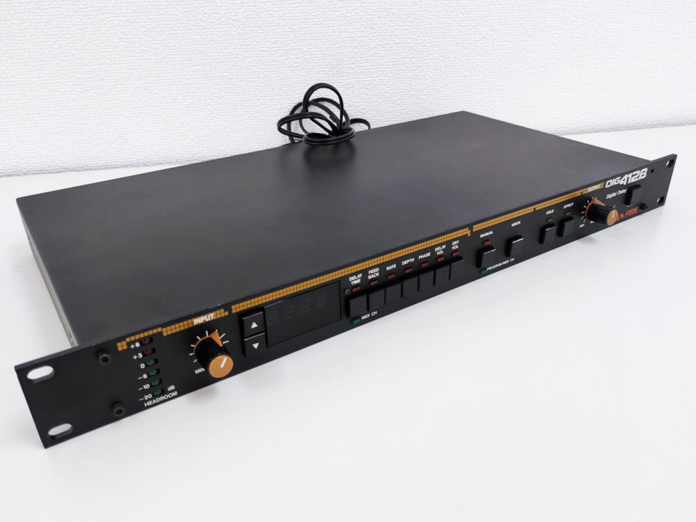 Vesta FIRE（Vestax） DIG412B デジタルディレイ ラックマウントエフェクター ベスタクス DIG-412B