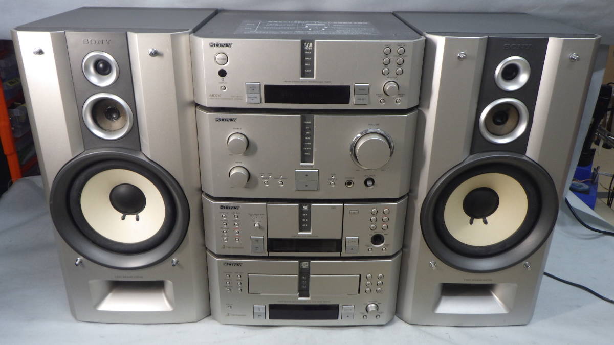 SONY MDピクシー ソニー DHC-MD777□中古 Yahoo!オークション NOT) ■SONY■CD/Tuner/MDピクシー■DHC-MD717/リモコン欠品■中古/小難■　★即決★