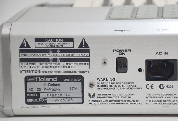 Roland シンセサイザー ローランド Keyboard キーボード FANTOM X6 61