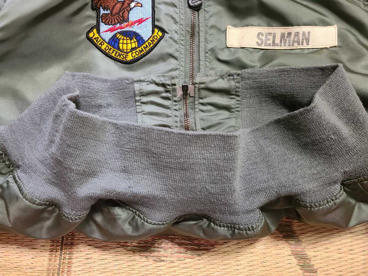 極美品!米軍実物L-2B 7448H L 1967年 SATELLITE OVERWEAR 社製 パッチ 