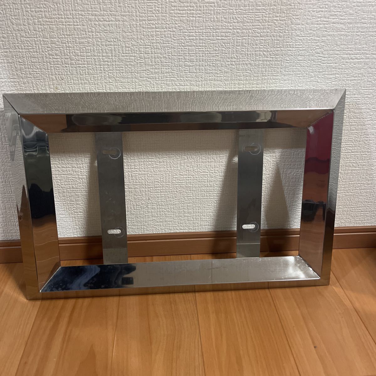 ナンバー枠 ステンレス ステンレス製 ナンバーフレーム 大型 大型用 