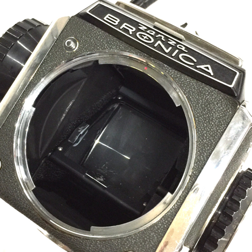ZENZA BRONICA MODEL C NIKKOR-H 1:3.5 50mm 中判カメラ ボディ レンズ
