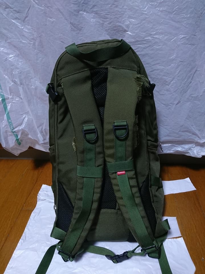 Supreme リュック オリーブ ボックスロゴ ボックスロゴSupreme 【即決/アメリカ製】Supreme シュプリーム