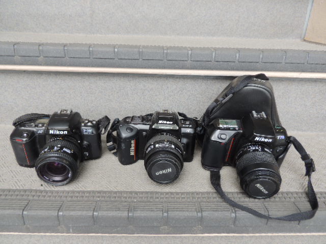 中古 ＊ Nikon 3点 （ジャンク扱い） ジャンク Nikon F3 0 coolshot 