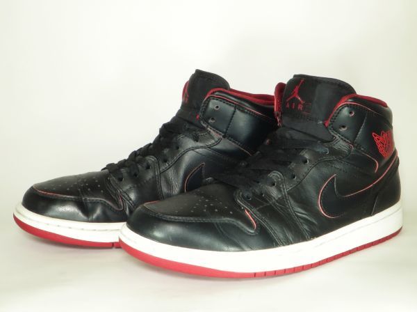 格安/USED☆ NIKE AIR JORDAN 1 MID 27.0cm エアジョーダン ワン 