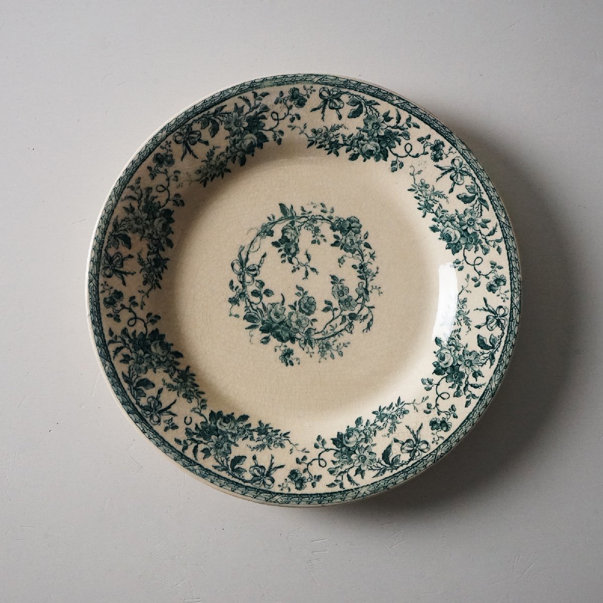 ジアン GIEN Gien フランス アンティーク プレート ⁄ フランス 
