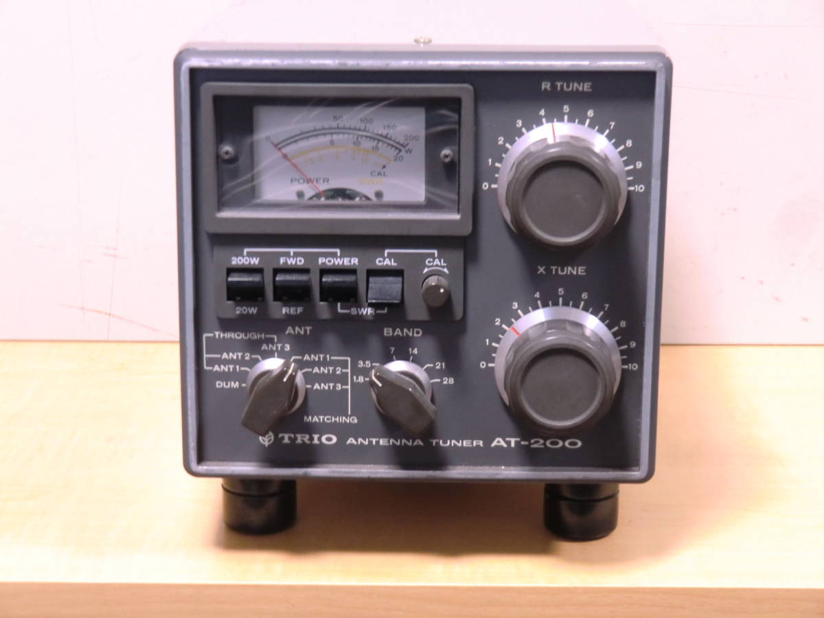 トリオ TRIO AT-200アンテナチューナー アンテナチューナー TRIO AT