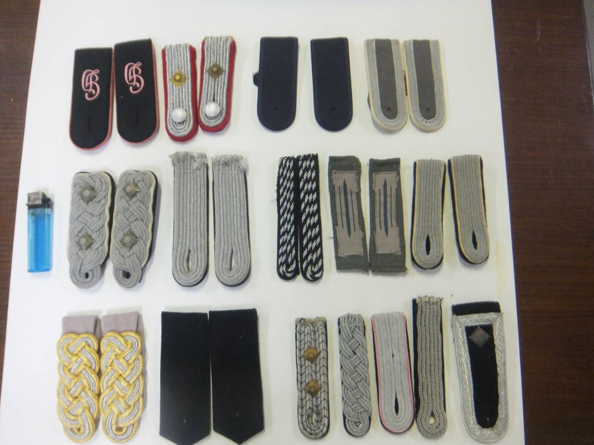 ドイツ軍 肩章 階級章 いろいろ レプリカ 個人装備 売買されたオークション情報 Yahooの商品情報をアーカイブ公開 オークファン Aucfan Com