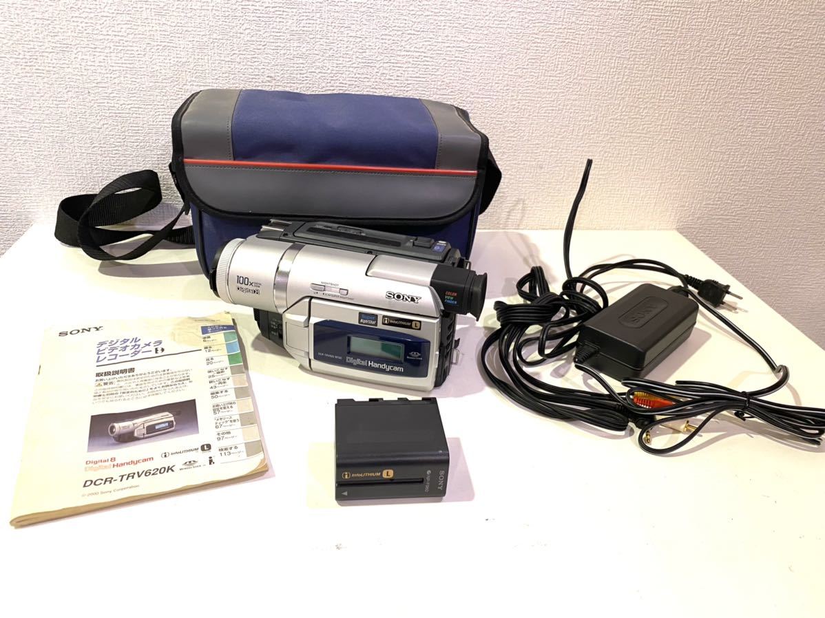 大人気，人気セール SONY DCR-TRV620 ハンディカム デジタルビデオカメラ ソニー 80サイズ 41(ソニー)｜売買されたオークション情報、yahooの商品情報をアーカイブ公開 - オークファン ソニー
