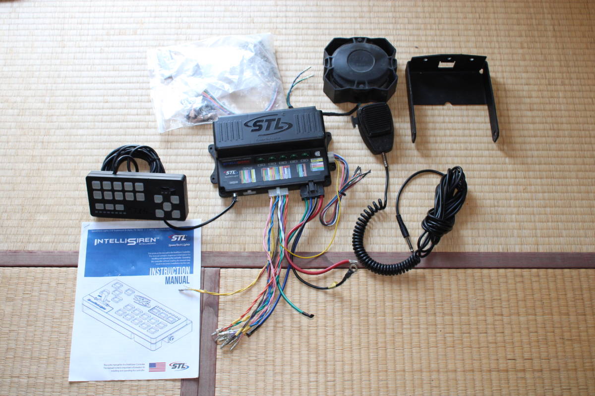 中古品】アメパト用 サイレン Speed Tech Lights Intelli Siren 100