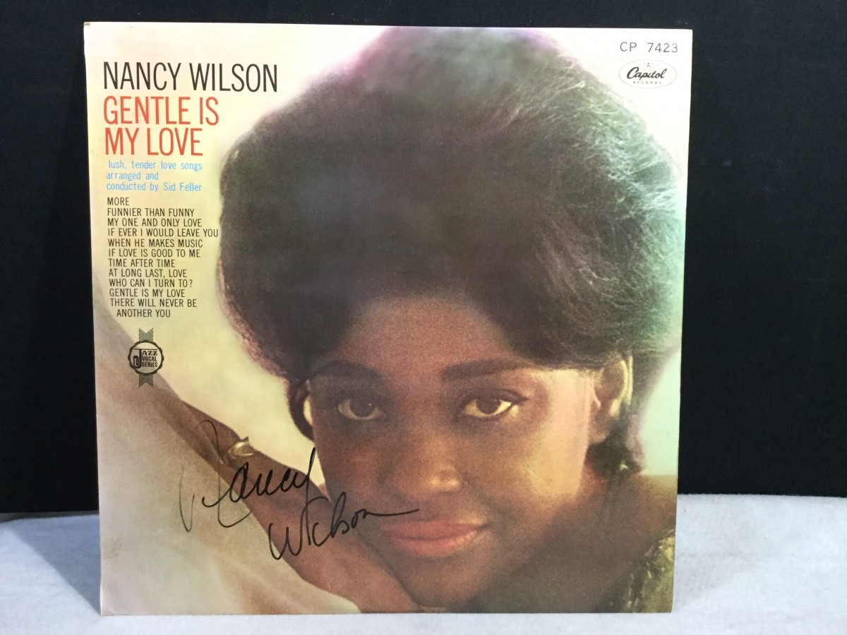 低価，限定SALE ykbd220707/t510/Y/3 LPレコード 見本盤 サイン入り ナンシーウィルソン GENTLE IS MY LOVE 赤盤 ペラジャケ CP-7423(ジャズ一般)｜売買されたオークション情報、yahooの商品情報をアーカイブ公開 - オーク ジャズ一般