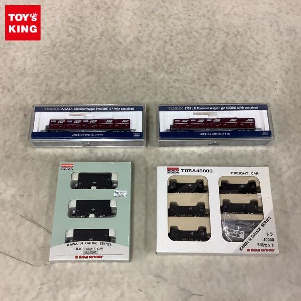 JR貨車 TOMIX Nゲージ JR コキ107形 | 等 他 コキ107形(増備型・西濃