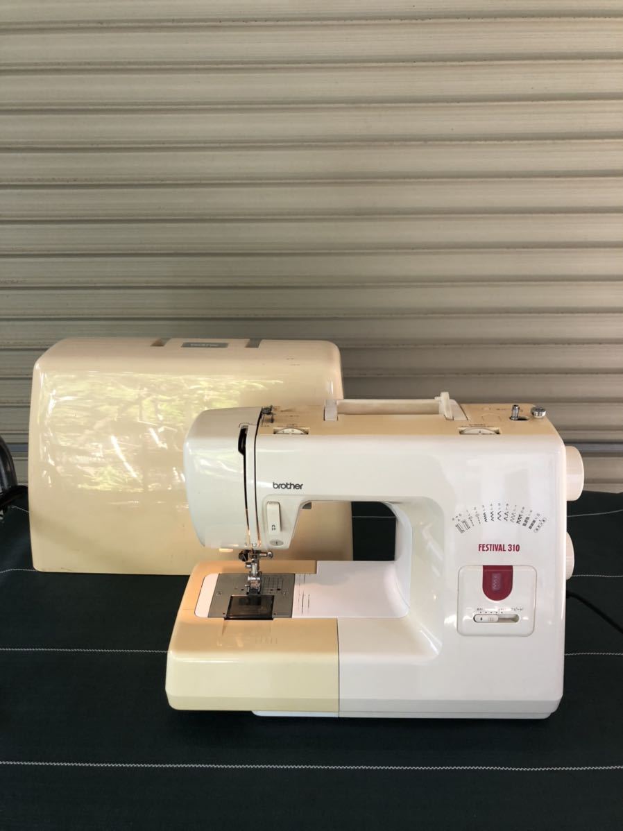  brother ブラザー ミシン FESTIVAL 310 ZZ3-B514 通電確認済み 手工芸 ハンドクラフト 裁縫 アンティーク(ブラザー)｜売買されたオークション情報、yahooの商品情報をアーカイブ公開 - オークファン ブラザー