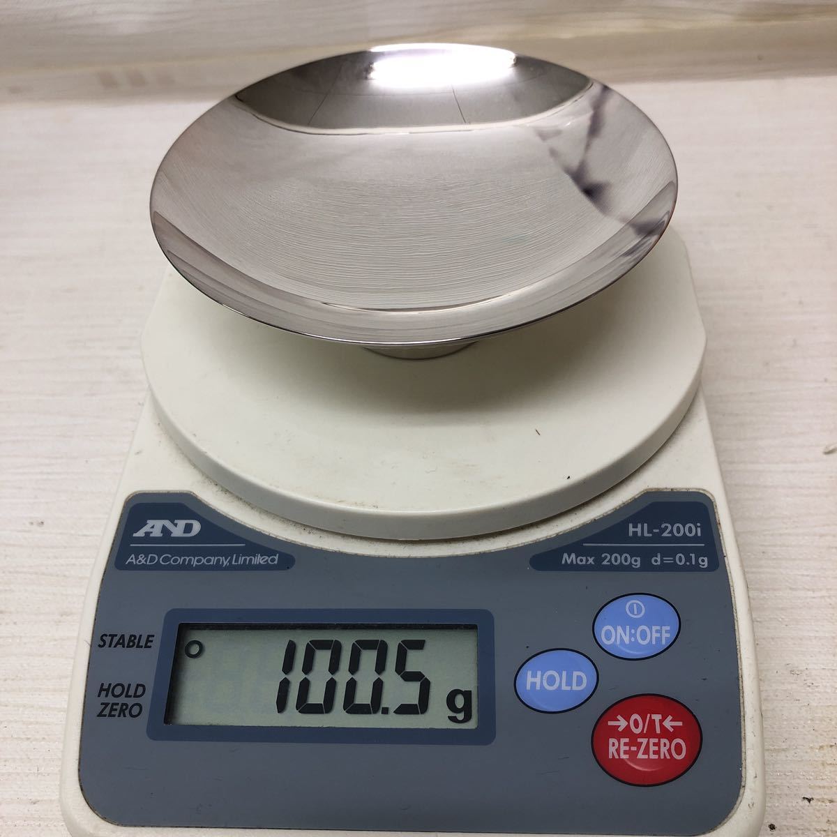 Y0629B3 純銀製 御盃 盃 さかずき 純銀 重量:約100g 約φ10.5 高さ:約