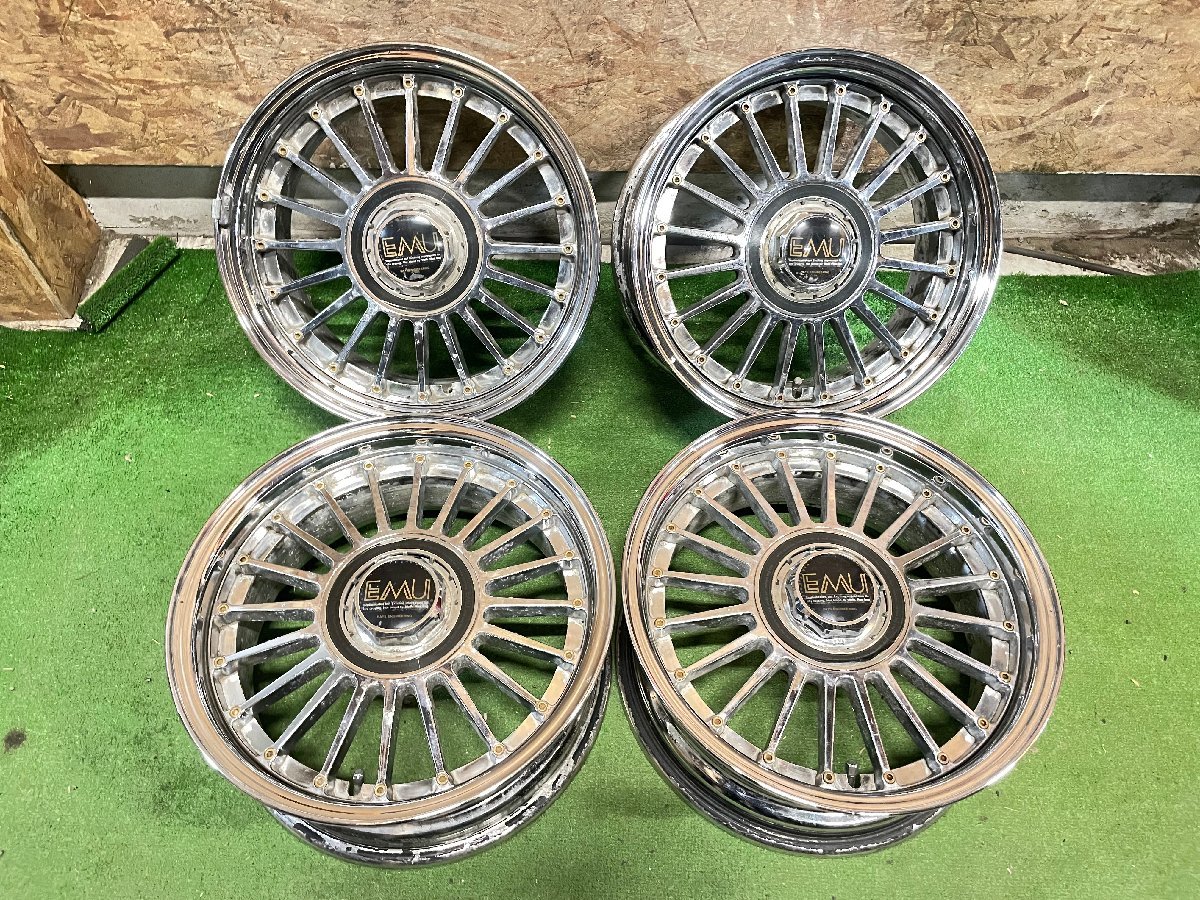 旧車 RAYS EMU VOLK RACING レイズ ボルクレーシング 15インチ 6.5J +