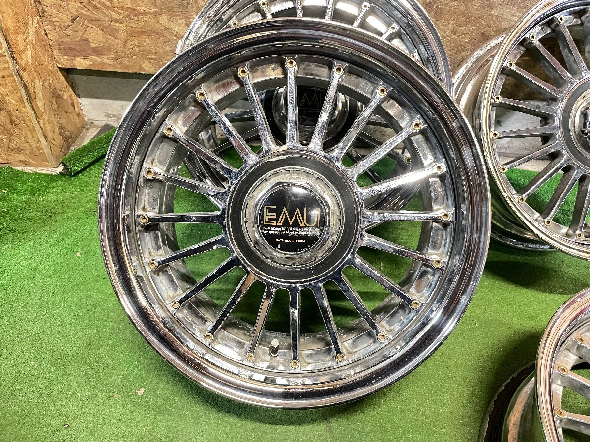 旧車 RAYS EMU VOLK RACING レイズ ボルクレーシング 15インチ 6.5J +